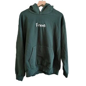 Alien Frens Unisex Hoodie XL Green‎ Pullover Sweatshirt Web3 NFT Community